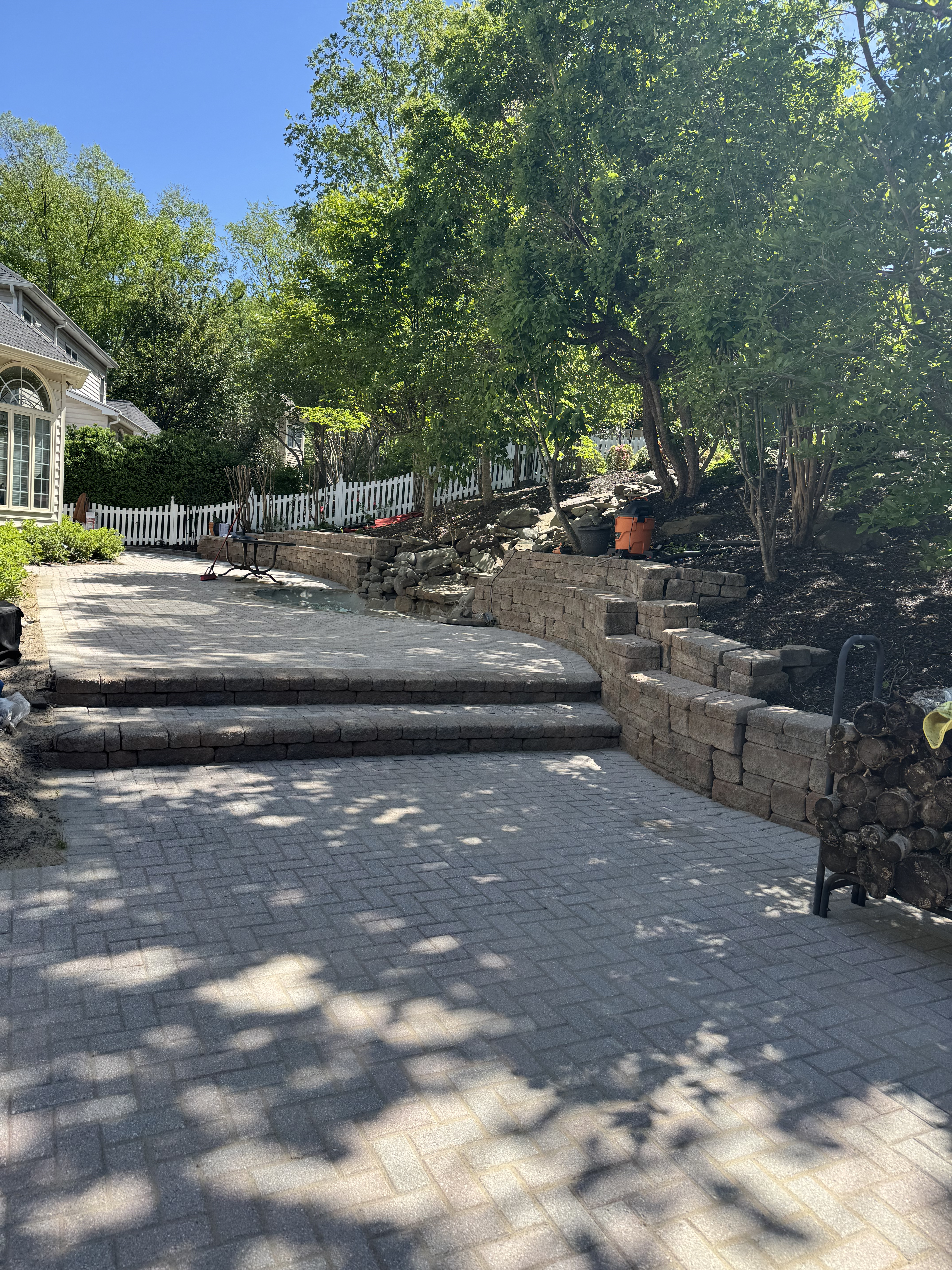 Patio and paver restoration service